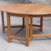 Gate leg table in quarter-sawn oak